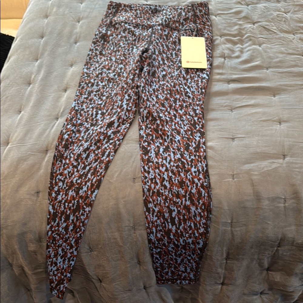 Lululemon Athletica Multicolor Patterned Leggings
